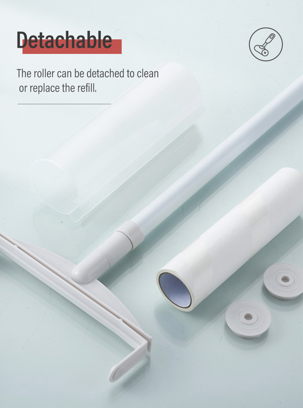 High-end Telescopic Lint Roller-6